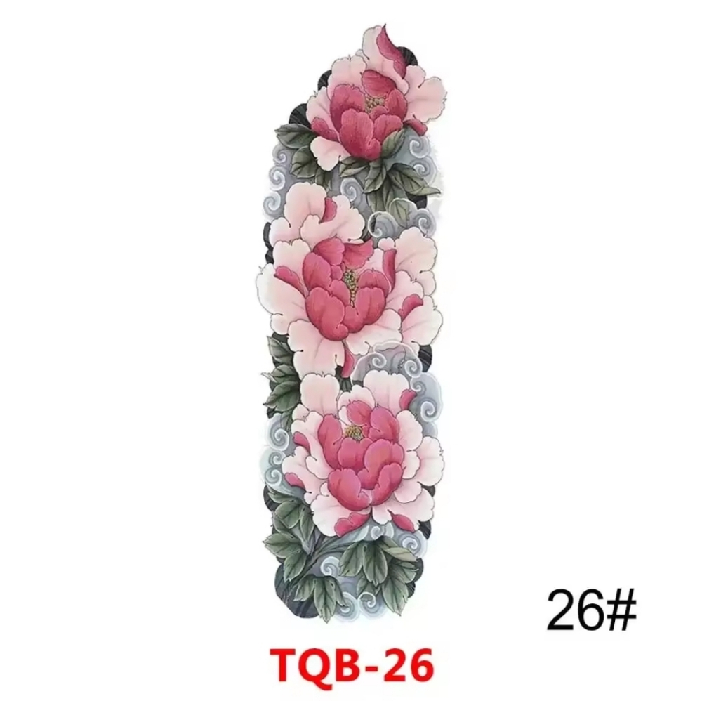 Full arm or leg temporary tattoo